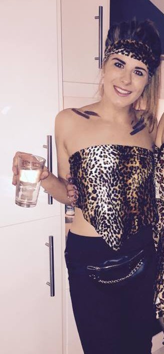 Abi has got a wild side too!