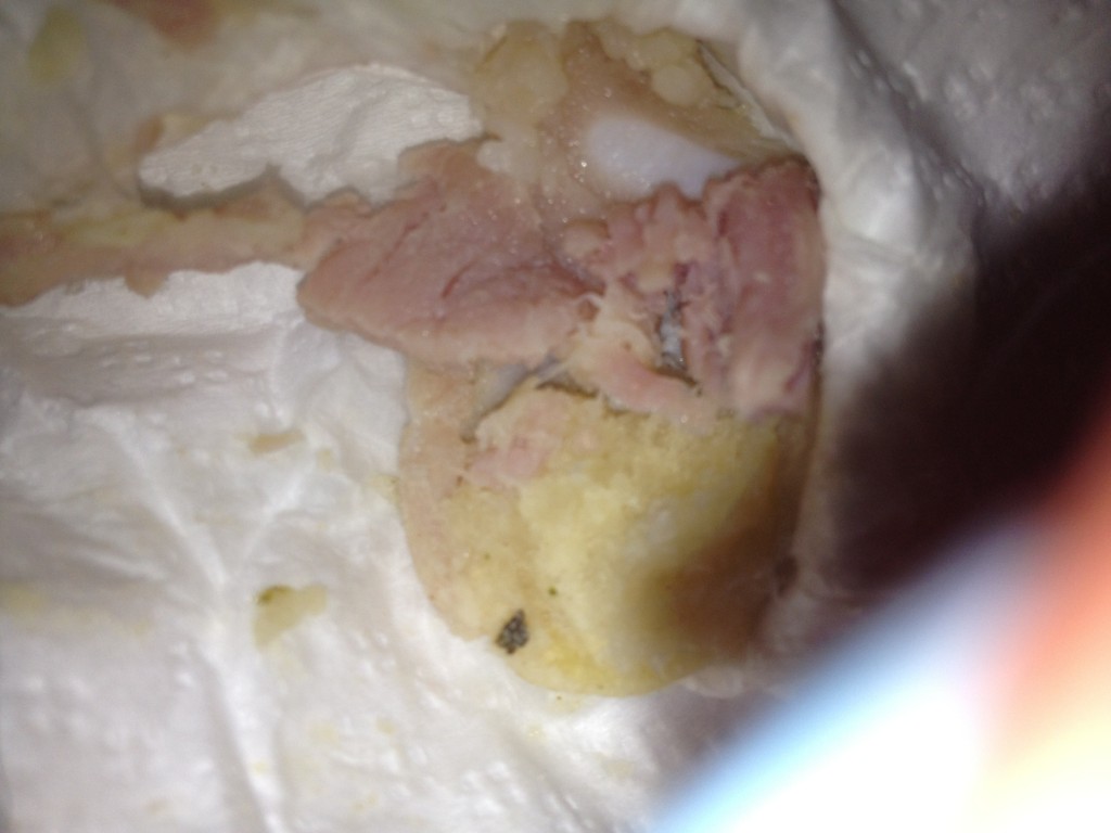 This 'meat' was served to me one day.