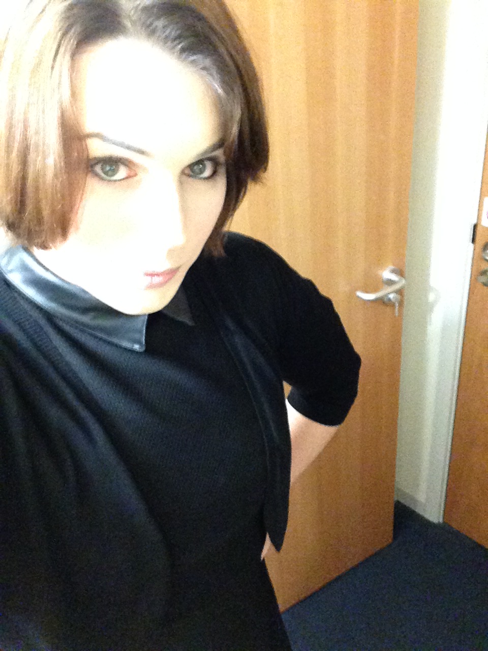 Moi?! In a dress!