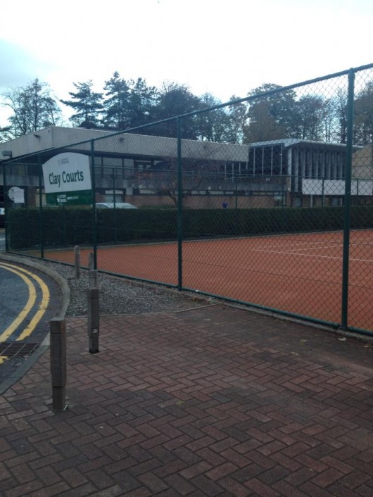 The courts at Stirling collectively comprise the Scottish Tennis Centre