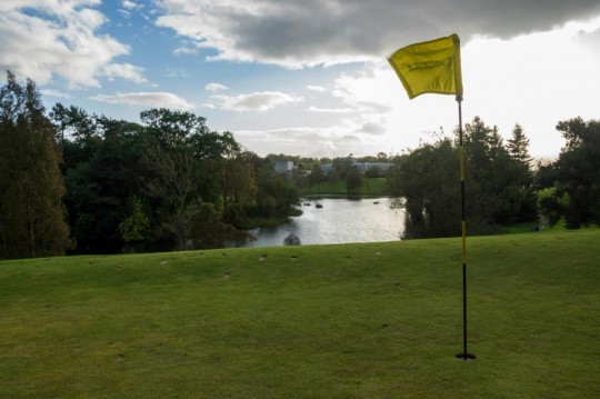 Stirling's 9 hole golf course is great fun for friends and great practice for pros