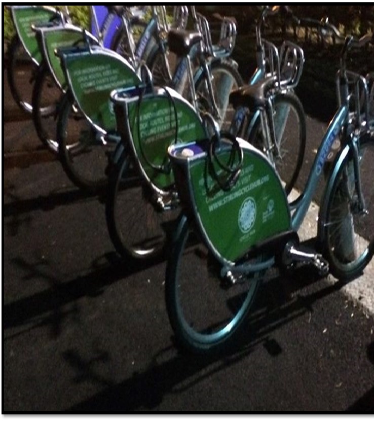 Bikes at Stirling Uni's Alexander Court are currently not widely used, and could benefit from better marketing