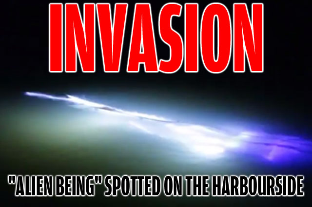 Video: Aliens invade Bristol (maybe)