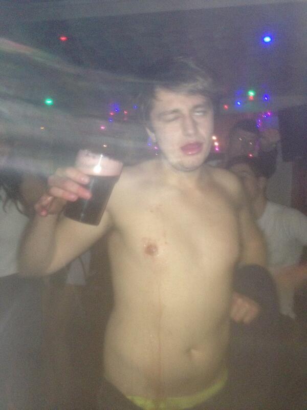 When this guy shouts in your ear he fills it with spit