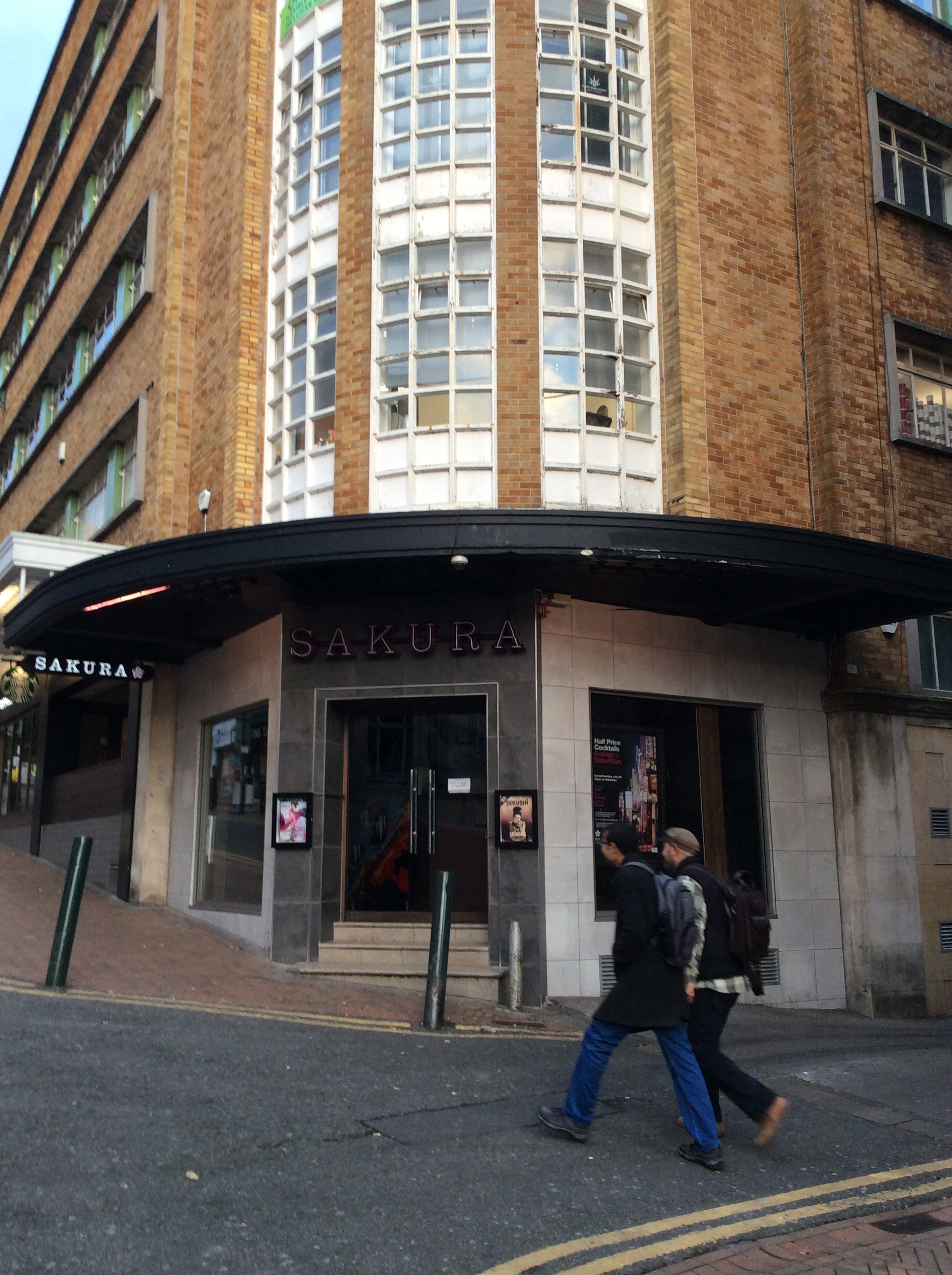 Sakura struggled to tempt punters away from Halo across the road