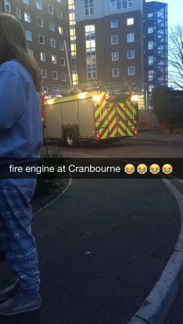 Having to stand out in the cold because someone burnt their chicken nuggets isn't fun