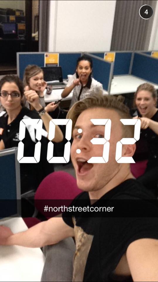 Word Count at 32, queue snapchat!