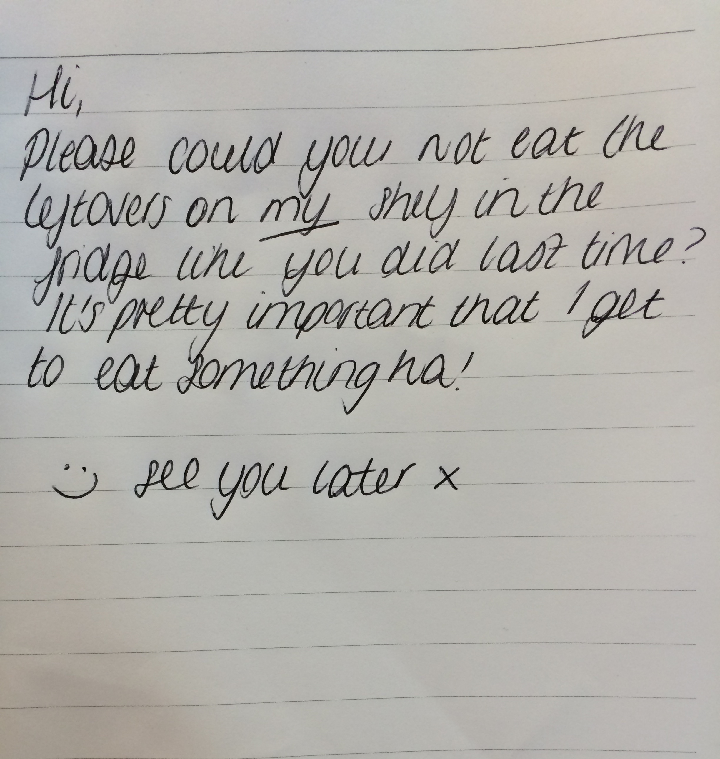 the smiley face totally makes it okay, right?