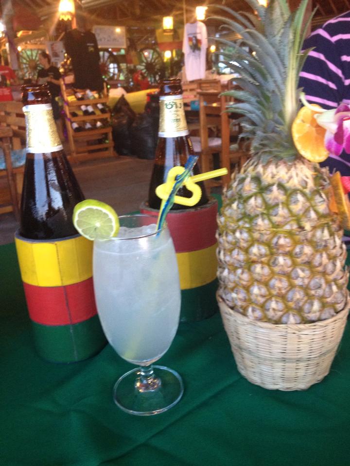 Try drinking out a pineapple, cocktails and national beers… doesn't get much more cultural then that?