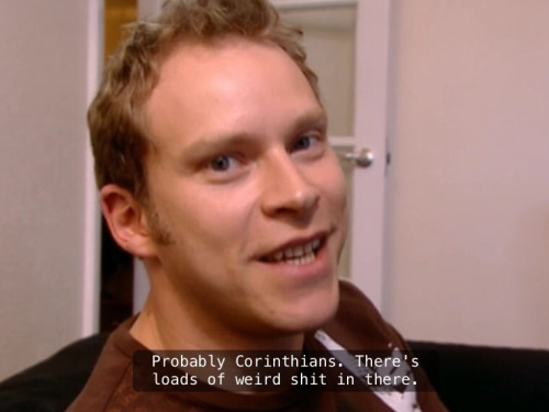 Me when trying to justify my point in an essay by vaguely referring to the Bible