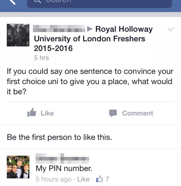 Nailed it. He's going far in life.