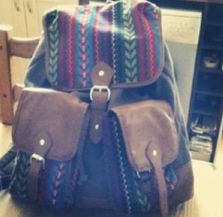 The backpack in question