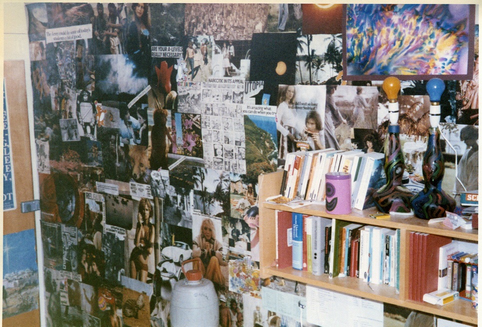 An example of how people would decorate their rooms