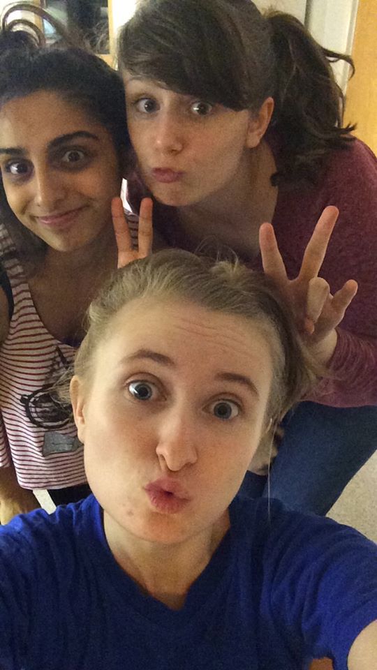 Honourary flatmate selfie (Photo: Iona Levi Lee)