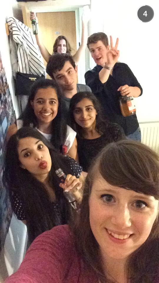 Why are all these people in my room? (Photo: Natasha Seneviratne)