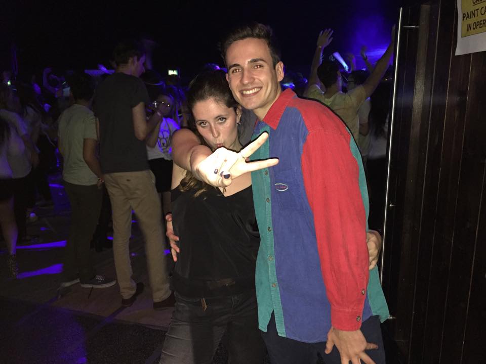 3rd years Issy, English and Creative Writing student, and Calum, Maths student