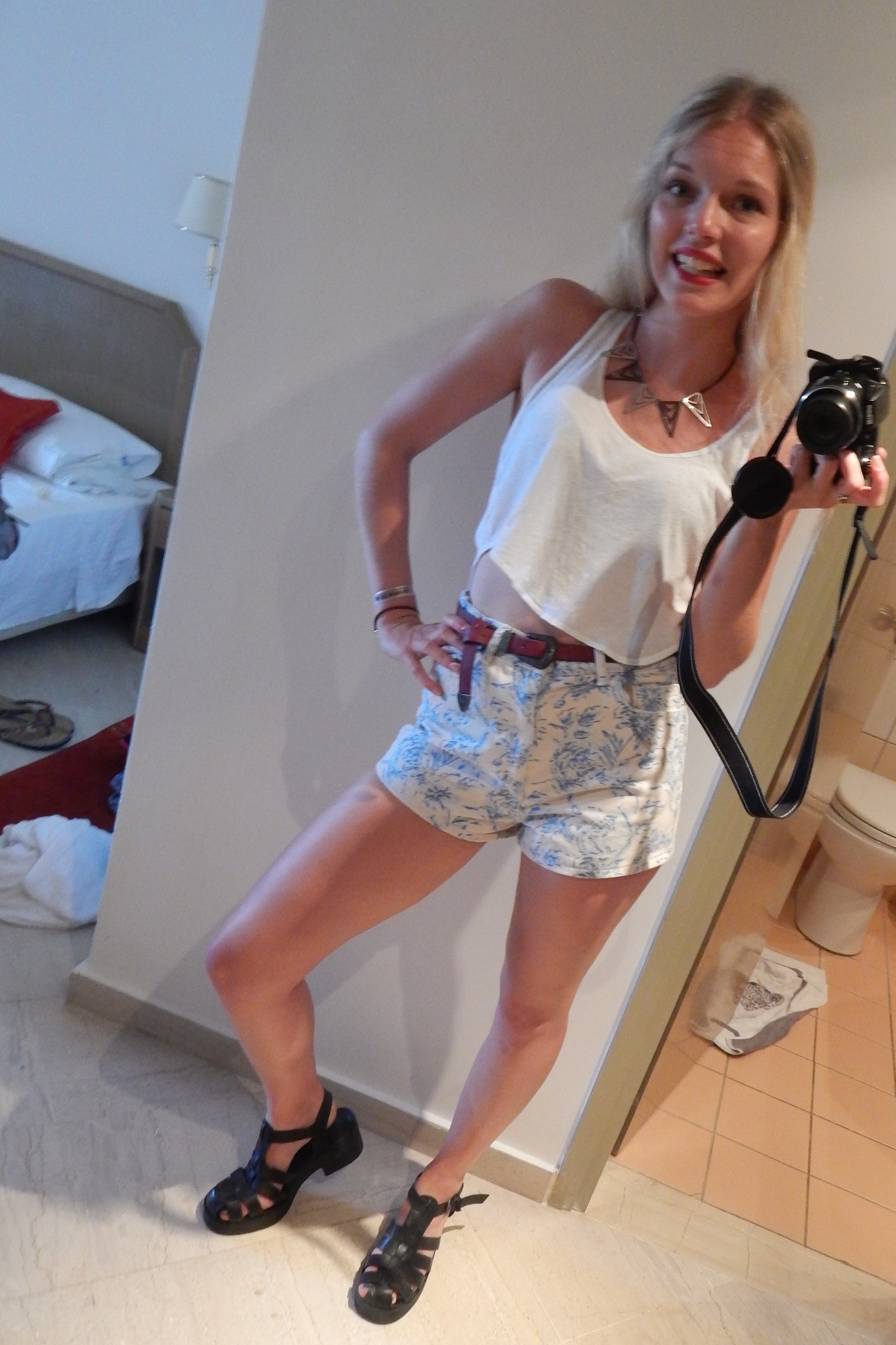 Throwback to my holiday pre-freshers when I could fit into those shorts...