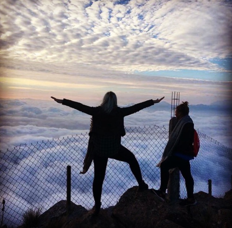 Escaping to the clouds to avoid the phantom bum tickler