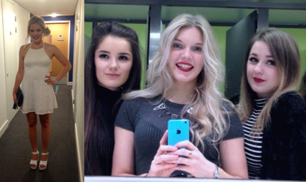 Left: no SU nights as of yet. Right: multiple SU's. Indirect correlation to SU and a loss of cheekbones?