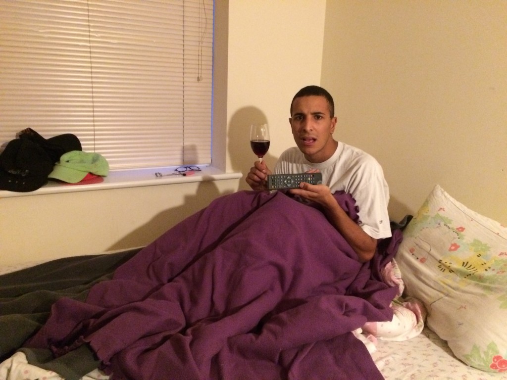 'I'm trying to watch Gogglebox here!'