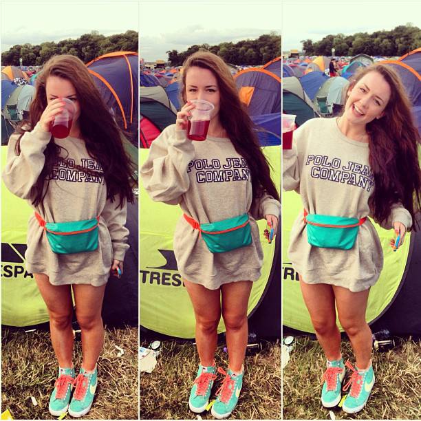 Look at me, being 15 and fake tanned and enjoying warm rosé accompanied by the dulcet tones of Kate Nash