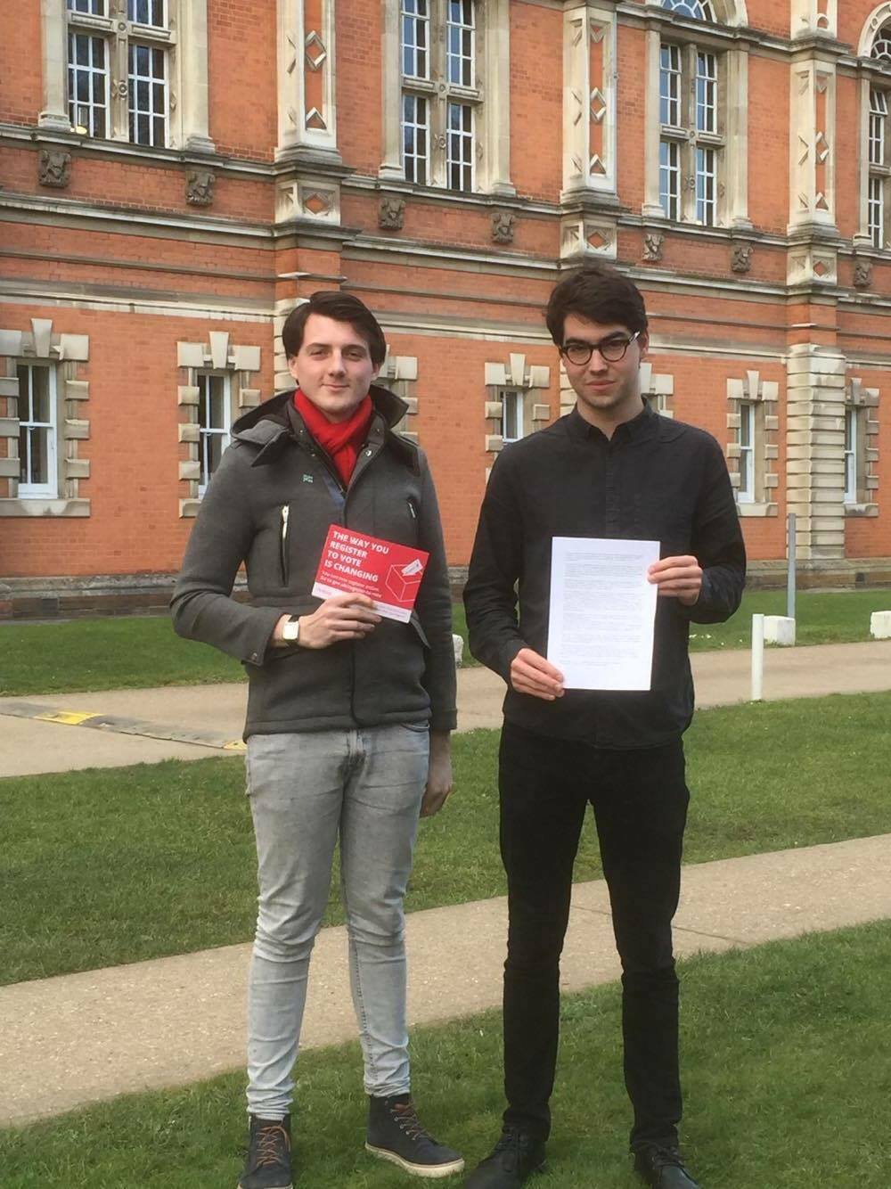 Robert (Left) and George.