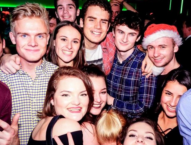 Even Santa put in a cameo appearance