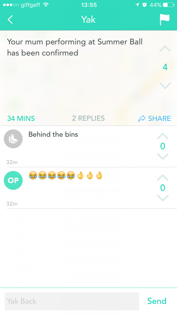 a cheap shot, but 'your mum' jokes will always be funny