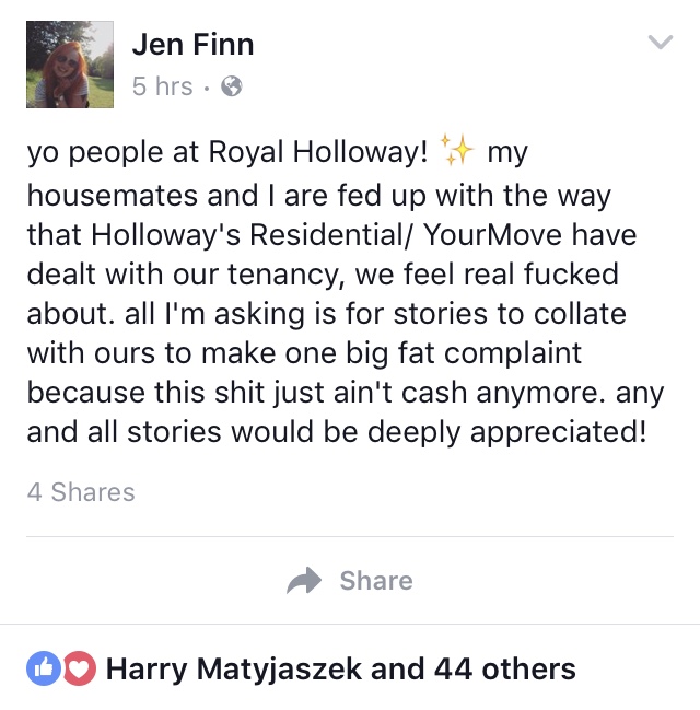 The status that has started the campaign