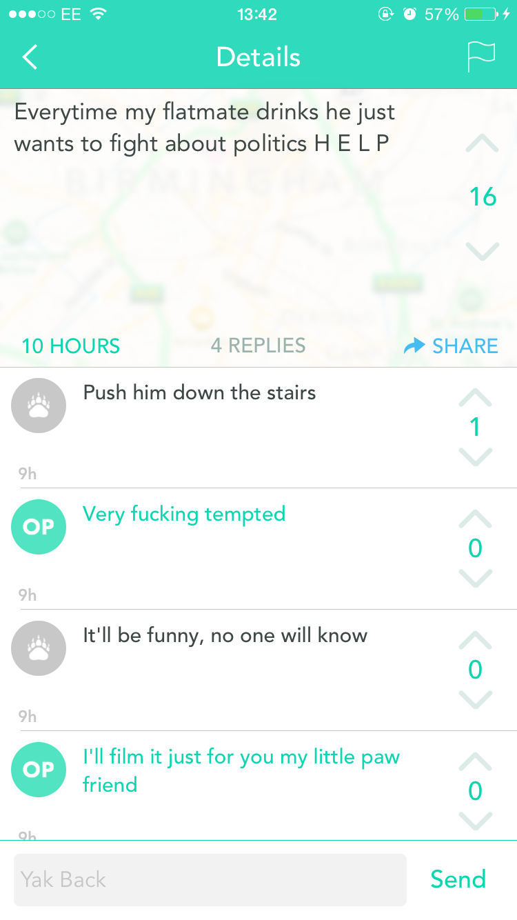 Flatmate troubles?