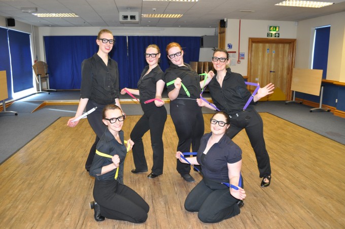 '500 Miles' to Sîan Tattersall's (bottom right) tap choreography