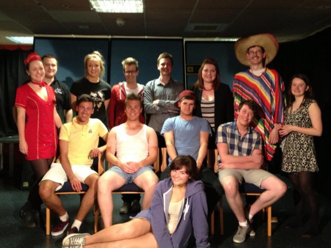 The entire cast and crew - some very talented people!