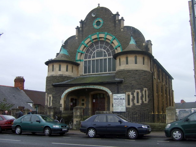 The Shah Jalal mosque on Crwys Road