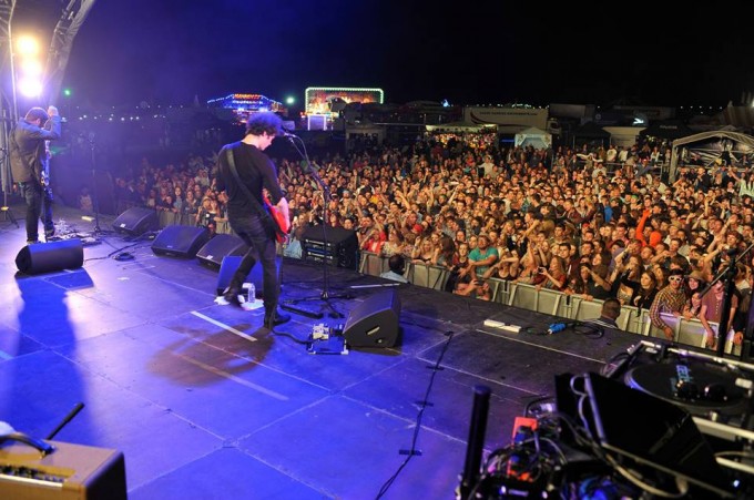 Sunday night headliners The Fratellis