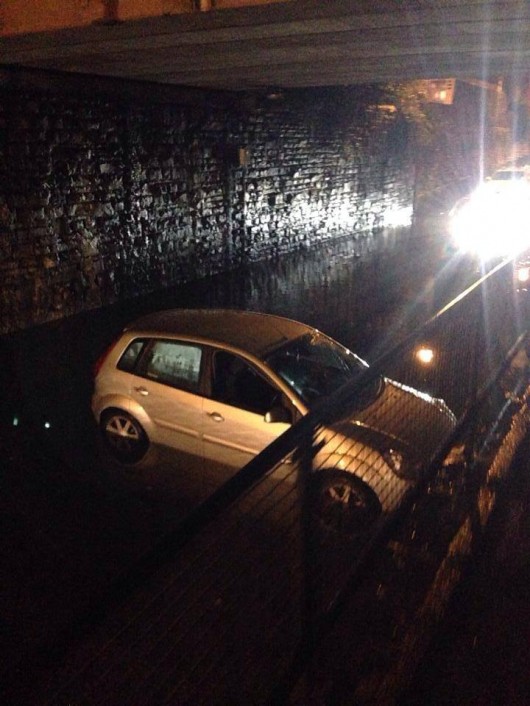 Ambitious driver at Lowther Road Bridge
