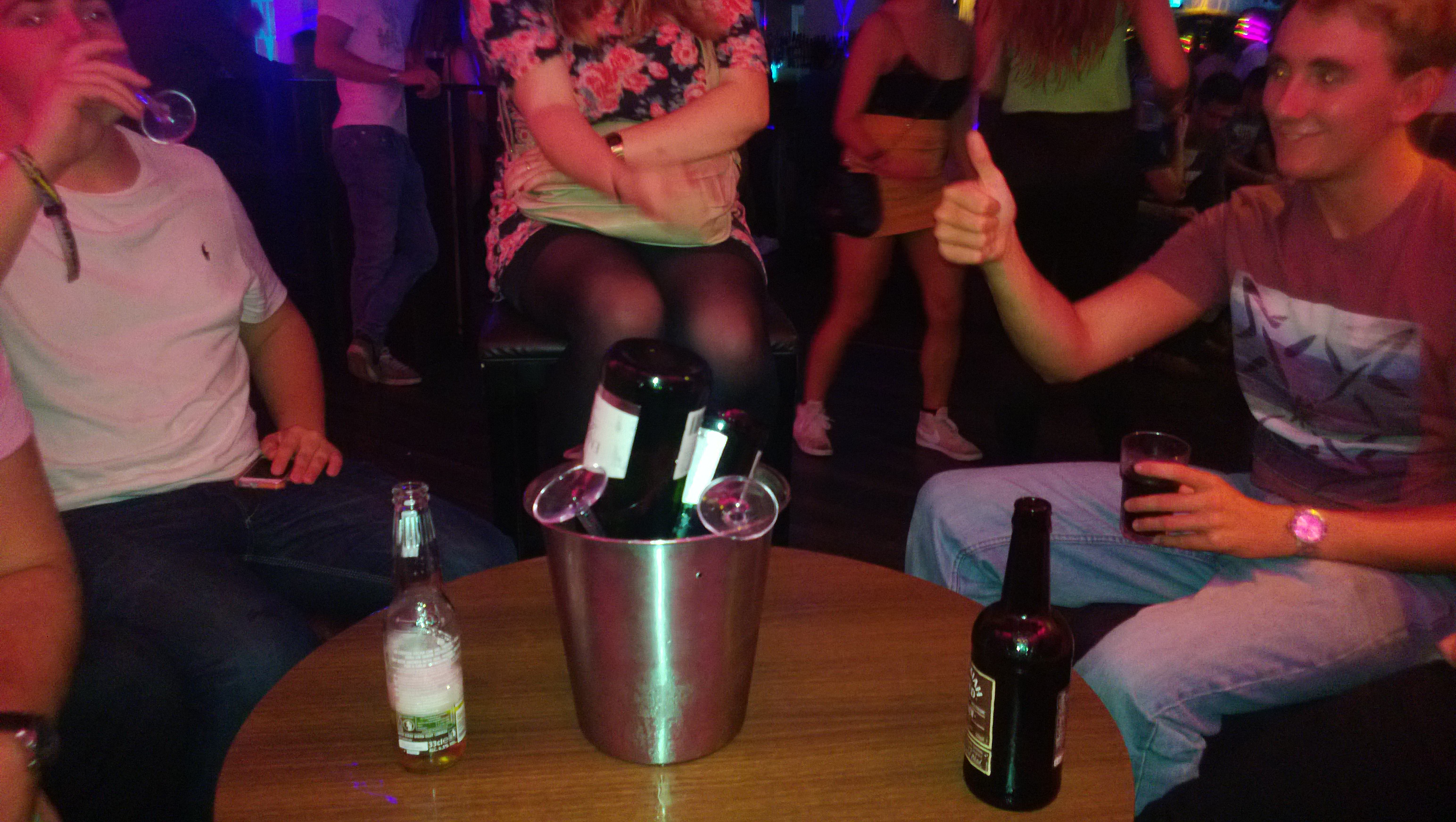 Get the champers out