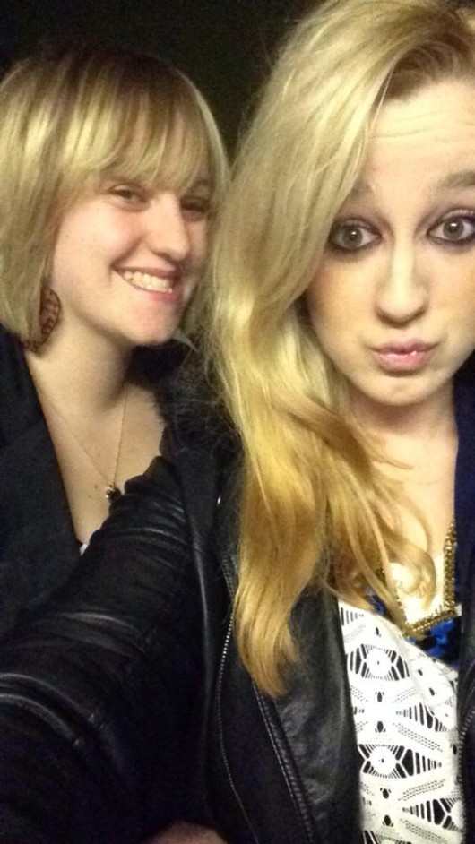 Indulging in my sister's "selfies"