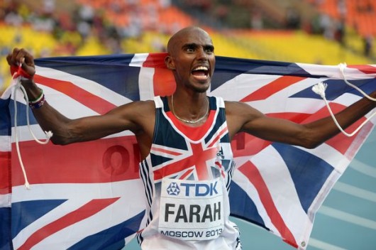 Will Farah be celebrating another victory?