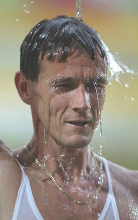 Former marathon and half marathon world record holder Steve Jones