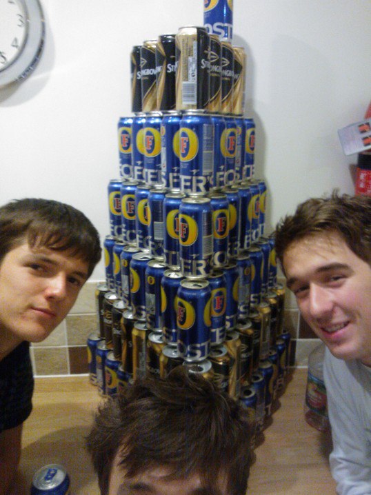 Too many beers leads to regrets and a hell of a hangover
