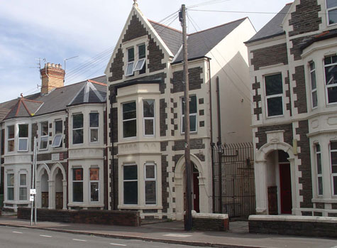 One of the many houses on Colum Road.