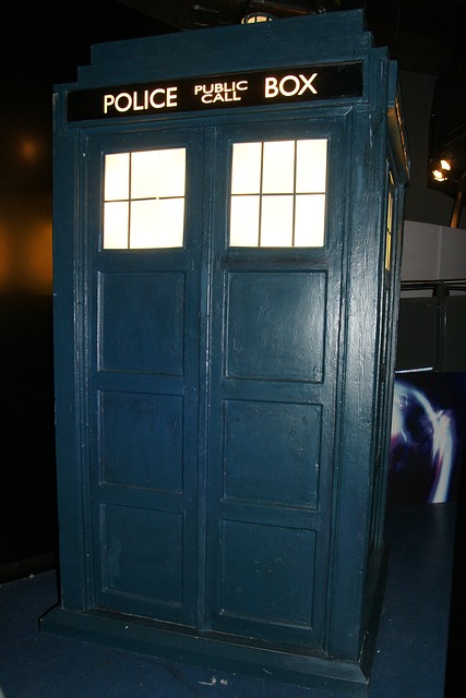 Not aliens, just the Dr Who film crew