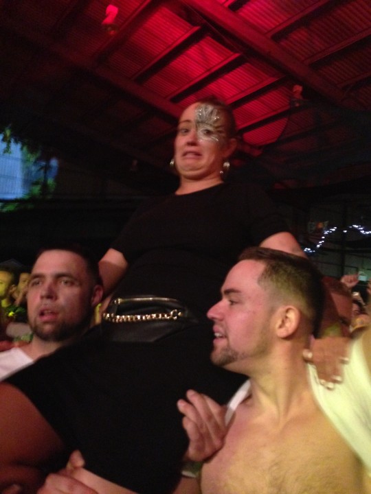 It would appear that somebody really does like to party.