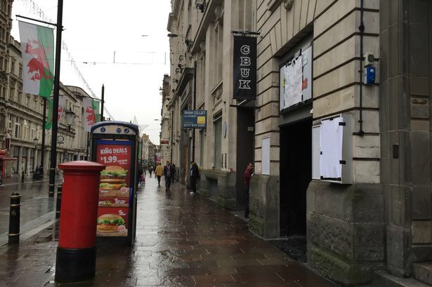 The now closed Cardiff Club