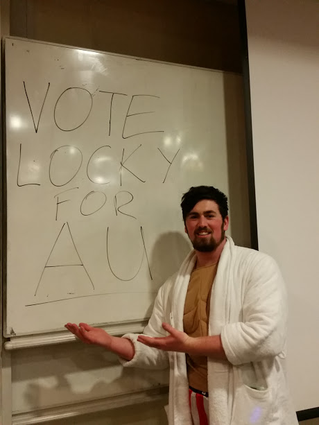 "What I've found with running for VP Sports is that students are more interested in your manifesto and they're much more willing to listen and engage with you. Also as the competition is so tough it means that people are taking a bit more time to decide who they're voting for so I have to make sure that my campaign is as strong as it can be" - Toby Lock