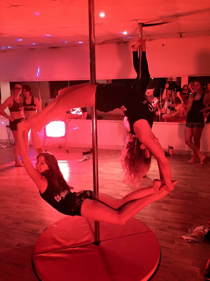 'Circle' the two Events Coordinators of the Pole Sport club.