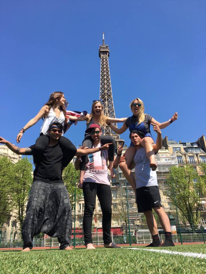 The Naughty Nomads + 3, Paris, France.