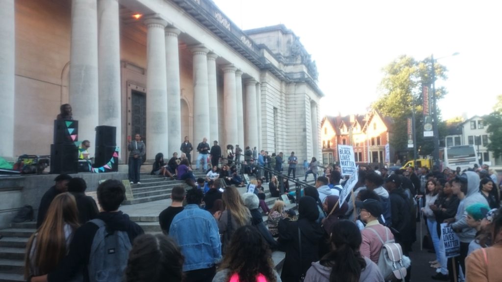 More than 150 people gathered for the event