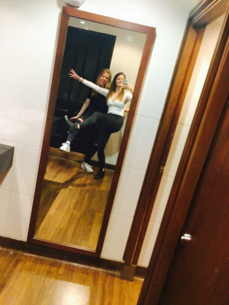 The all important photo to show you're going out