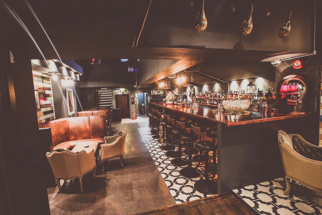 Have a look at The Dead Canary, Cardiff's secret cocktail bar